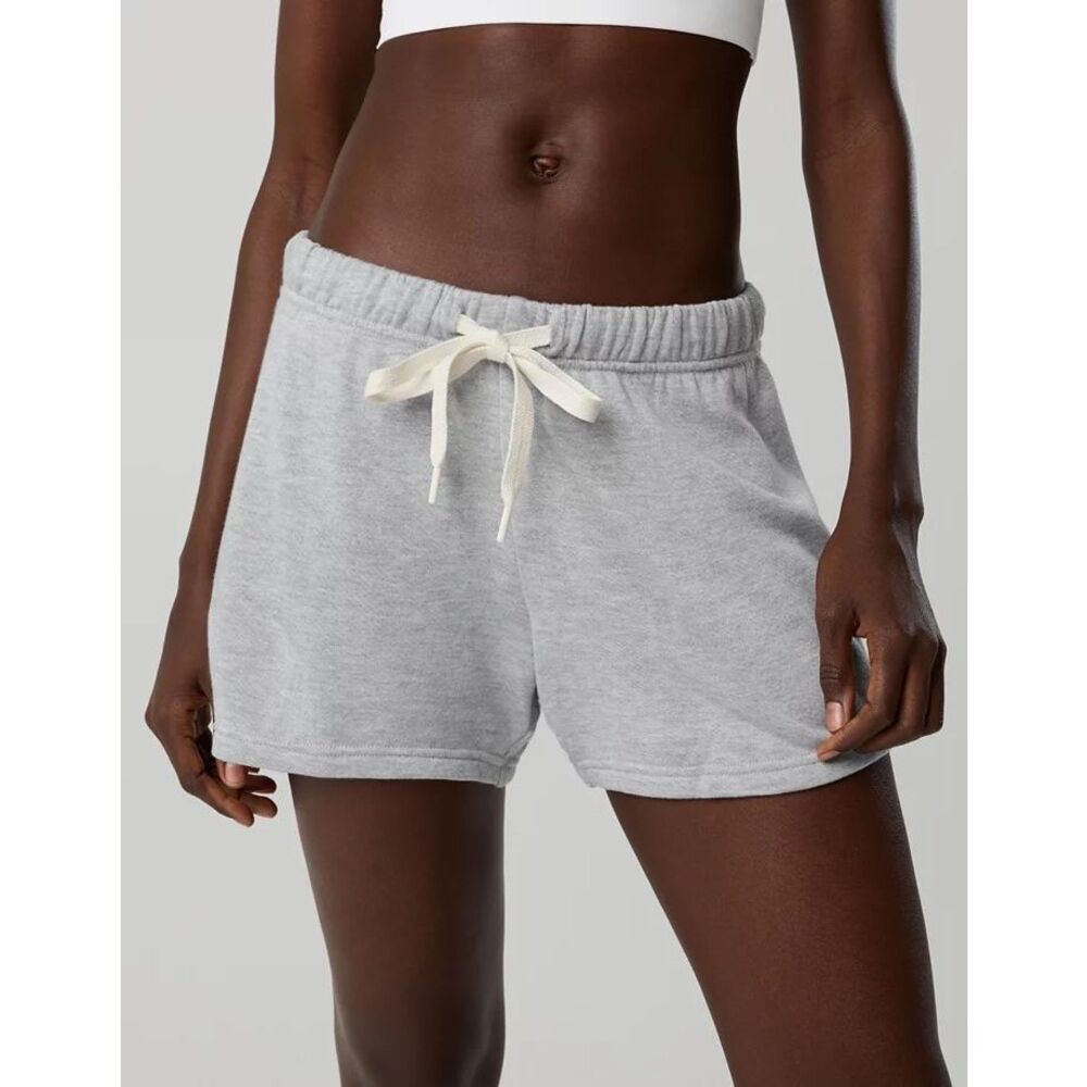 OFFLINE By Aerie Keep It 100 Terry Short In Medium Heather Gray Size L